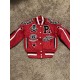 Pelle Pelle Anniversary Edition Varsity Red Jacket