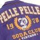 Pelle Pelle Arches Purple and Yellow Leather Jacket