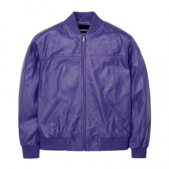 Pelle Pelle Basic Burnish Buttersoft Purple Leather Jacket