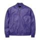 Pelle Pelle Basic Burnish Buttersoft Purple Leather Jacket