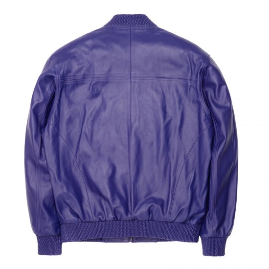 Pelle Pelle Basic Burnish Buttersoft Purple Leather Jacket