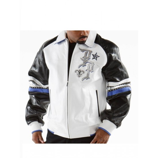 Pelle Pelle Black Label White Men Jacket