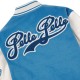 Pelle Pelle Blue Biker 1978 Varsity Jacket