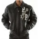 Pelle Pelle Men’s Grandmaster Black Plush Leather Jacket