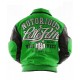 Pelle Pelle Notorious Green Varsity Jacket