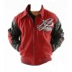 Pelle Pelle Notorious Red Varsity Jacket