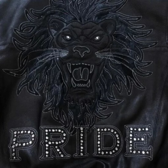 Pelle Pelle Pride Studded Black Jacket