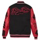 Pelle Pelle Red Biker 1978 Varsity Jacket