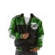 Pelle Pelle Unstoppable Revolution Green Varsity Jacket