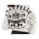 Pelle Pelle Applique Black Plush Jacket