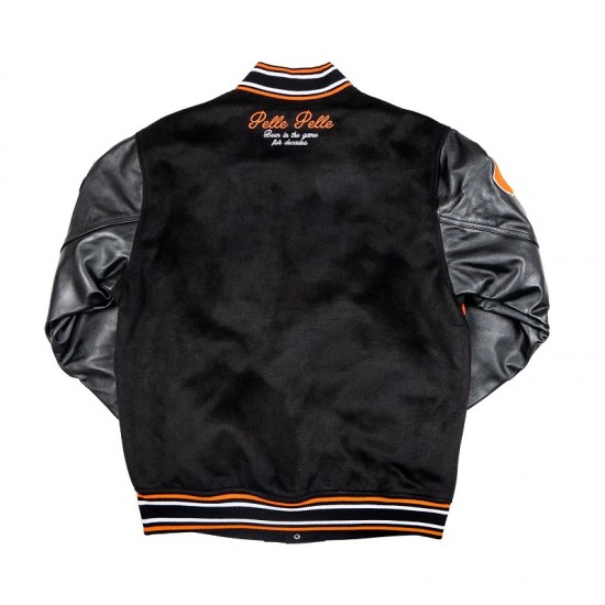 Pelle Pelle World Famous Wool and Leather Varsity Jacket