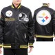 Pittsburgh Steelers Mash Up Satin Jacket