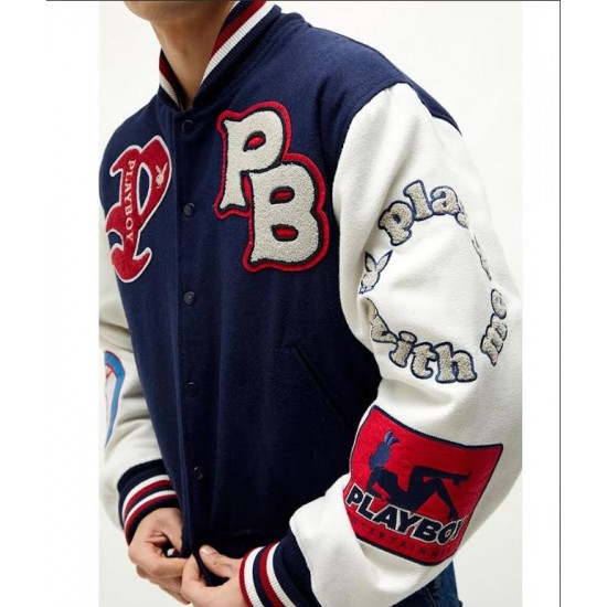 Playboy Men's Varsity Jacket