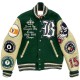 Pool Cup Tournament Green Varsity Jacket