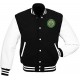 Pot Leaf Weed Cannabis Rastafarian High Times Black Varsity Jacket