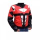 Power Ranger Motorcycle Red Leather Jacket