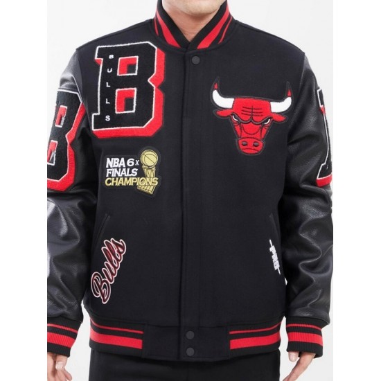 Pro Standard Chicago Bulls Varsity Jacket