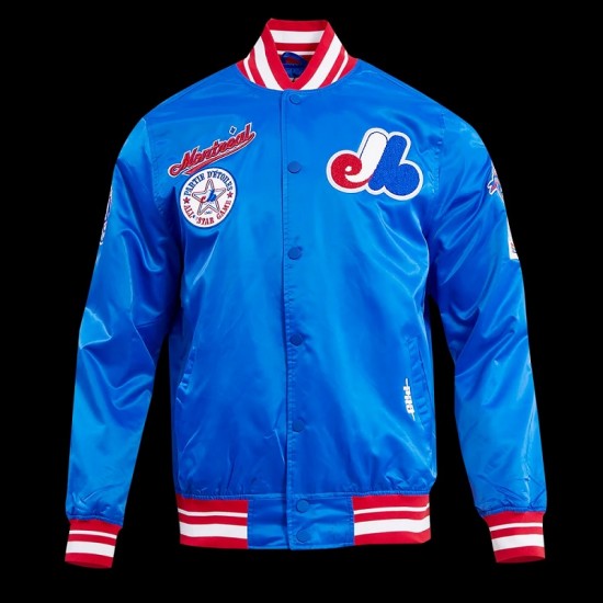 Men's Pro Standard Montreal Expos Classic Satin Jacket