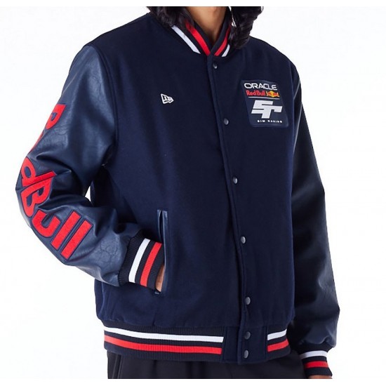 Red Bull Sim Racing Navy Varsity Jacket