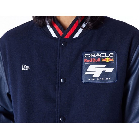 Red Bull Sim Racing Navy Varsity Jacket