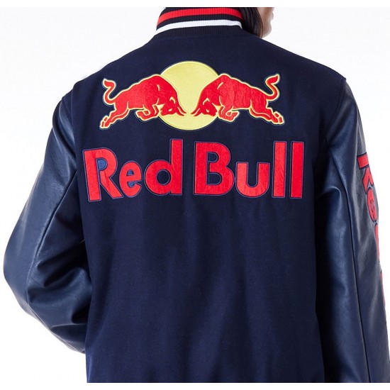 Red Bull Sim Racing Navy Varsity Jacket