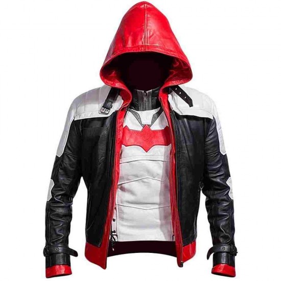 Red Hood Jason Todd Batman Arkham Knight Costume Vest And Jacket