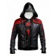 Red Hood Jason Todd Batman Arkham Knight Red And Black Costume Vest And Jacket