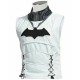 Red Hood Jason Todd Batman Arkham Knight White And Black Costume Vest And Jacket