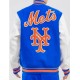 Retro Classic NY Mets Royal Blue Wool Varsity Jacket