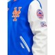 Retro Classic NY Mets Royal Blue Wool Varsity Jacket