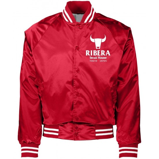 Ribera Wrestling Satin Black Jacket