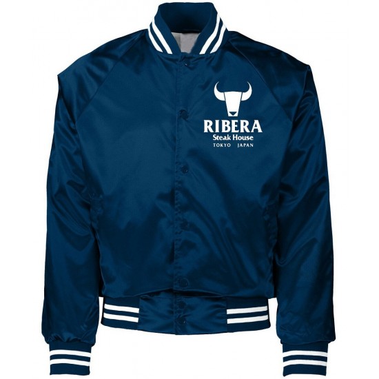 Ribera Wrestling Satin Black Jacket