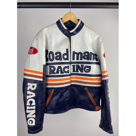 Roadmans 90s Leather Motorbike Jacket