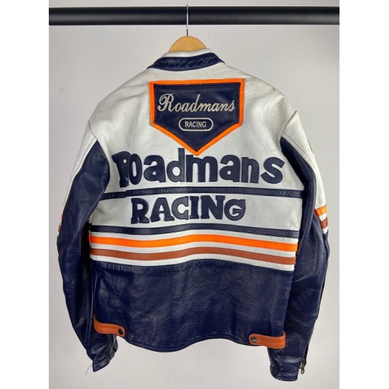 Roadmans 90s Leather Motorbike Jacket