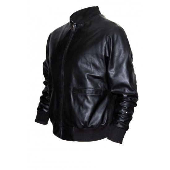 Rocky Tiger Balboa Black Leather Jacket