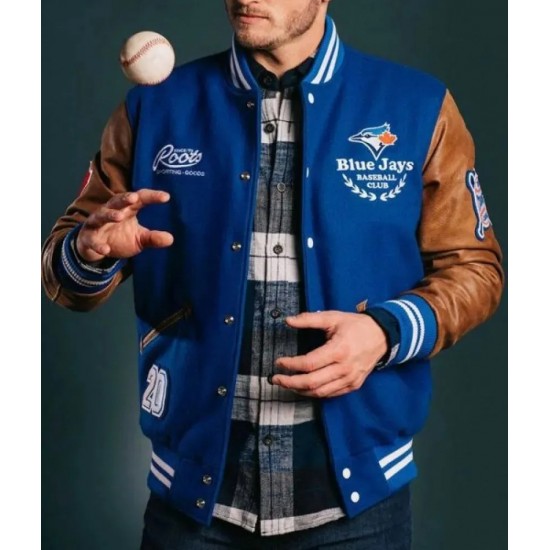 Roots Blue Jays Toronto Baseball Club Jacket