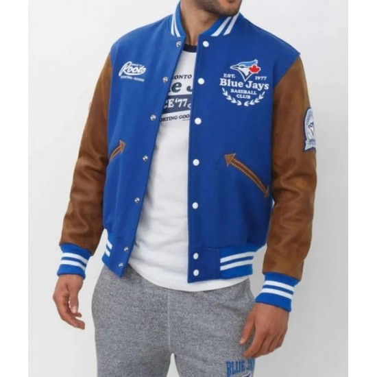 Roots Blue Jays Toronto Baseball Club Jacket