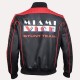 Ryan Gosling Miami Vice Black Leather Jacket