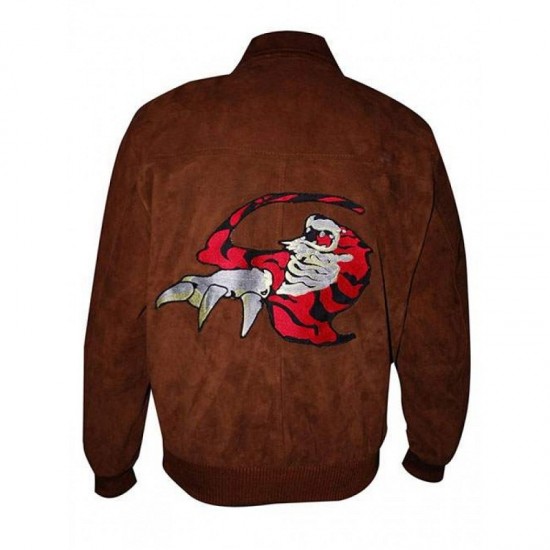 Ryo Hazuki Shenmue III Bomber Brown Leather Jacket