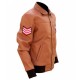 Ryo Hazuki Shenmue III Bomber Brown Leather Jacket