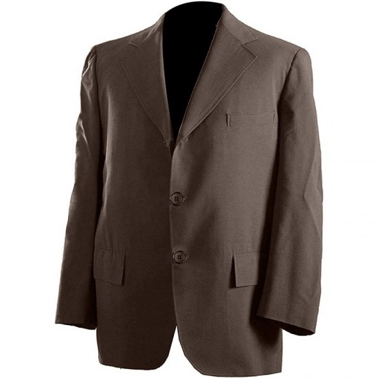 Slim Fit Blazer Formal Sports Golf Regular Coat Green Cotton Jacket