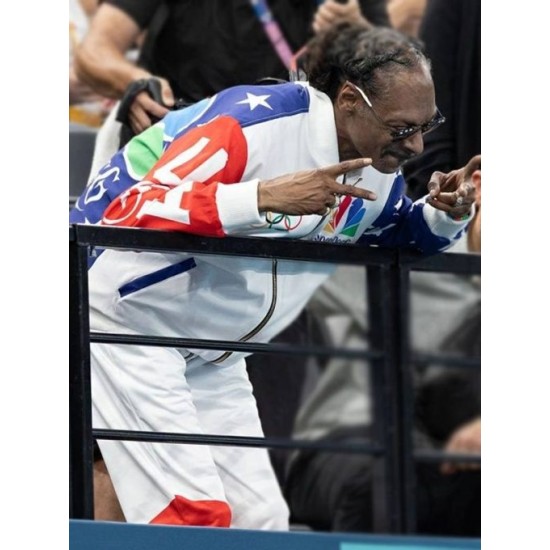 Snoop Dogg Olympic Games Paris Team USA Tracksuit