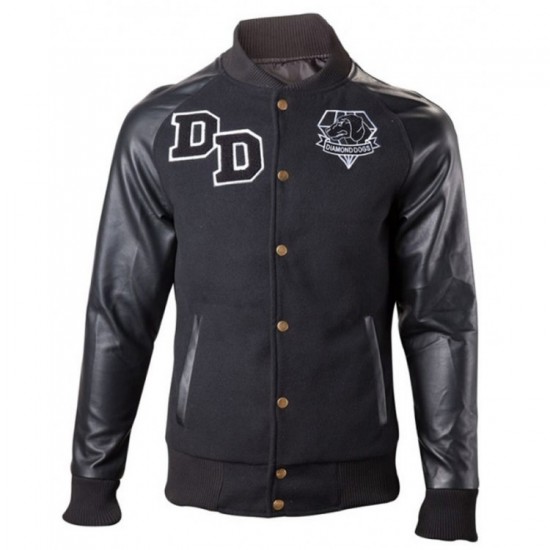 Solid Letterman Diamond Dogs Metal Gear Jacket