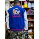 Sonic The Hedgehog Varsity Jacket Blue Letterman Sonic Jacket