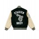 Stadium MMXV Letterman Green Jacket