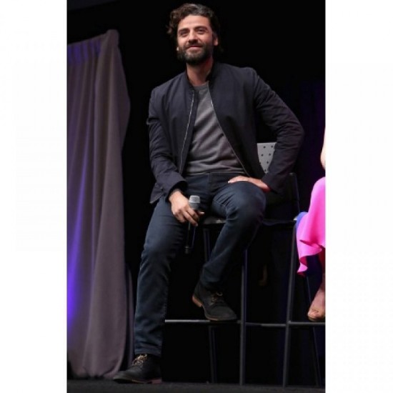 Star Wars 7 Force Awakens Oscar Isaac Bomber Jacket