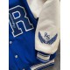 Statement Peice Blue Varsity Jacket