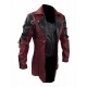 Steampunk Mens Gothic Leather Halloween Trench Coat