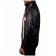 Steve McQueen Le Mans Driver Grandprix Gulf Black Leather Jacket