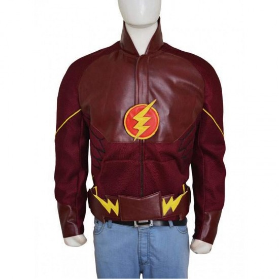 Stylish Grant Gustin The Flash Jacket